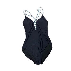 Perfectly Suited Strappy Front and Back One Piece Swimsuit